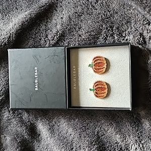 BaubleBar Pumpkin Earrings